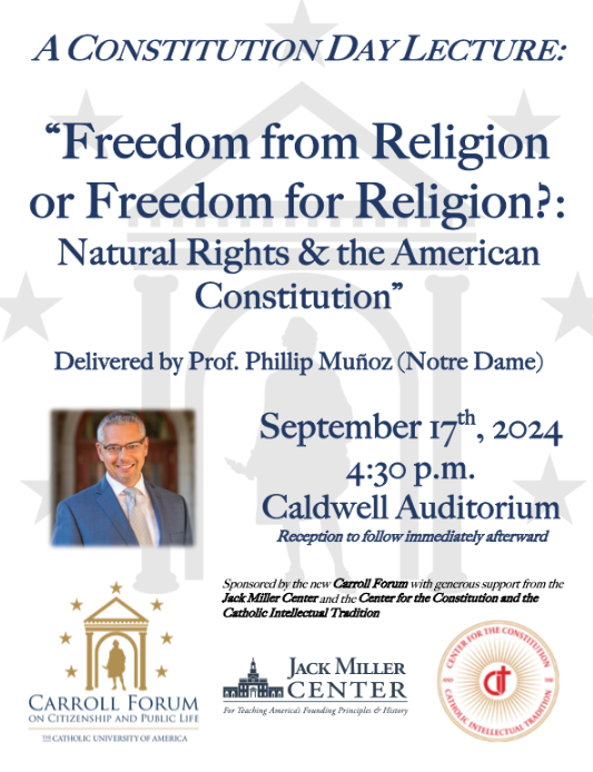 Carroll Forum Sep 24