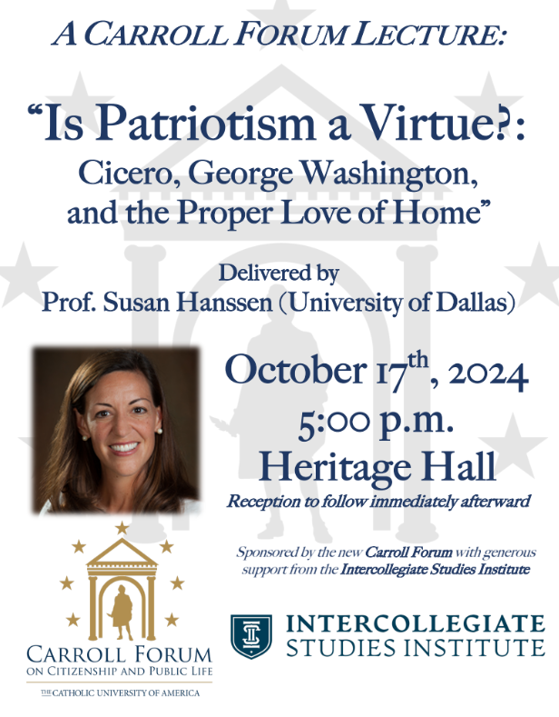 Carroll Forum Oct 24